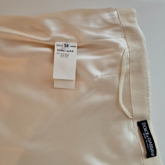 Dolce & Gabbana Virgin Wool Skirt - Picture 12 of 16